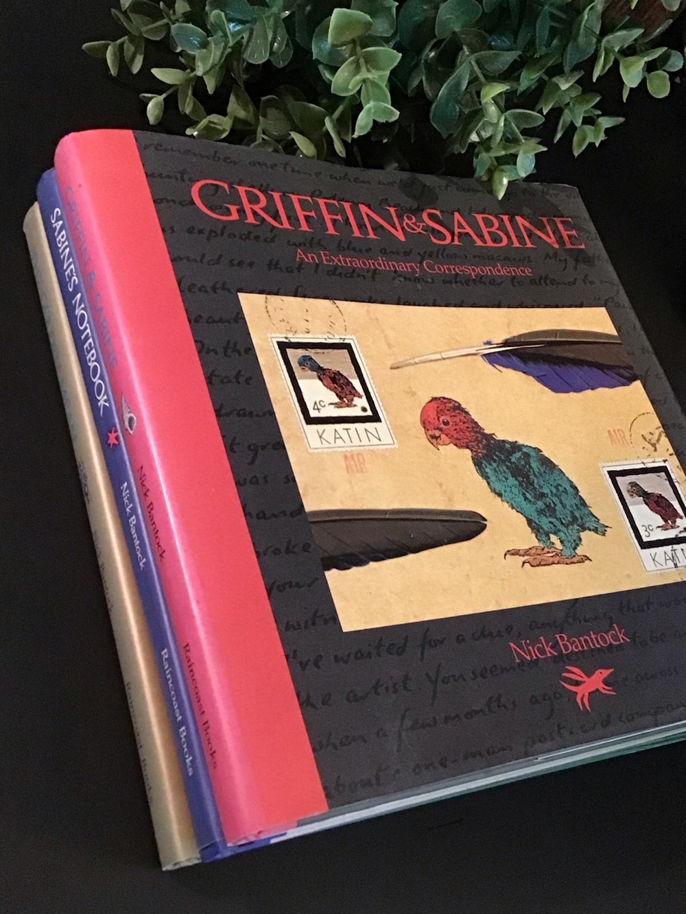 Nick Bantock “Griffin and Sabine” trilogy